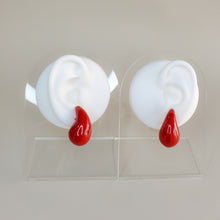 Load image into Gallery viewer, Enamel Big Drop Earrings