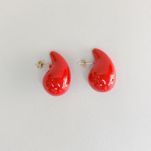 Load image into Gallery viewer, Enamel Big Drop Earrings
