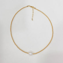 Load image into Gallery viewer, Beads and Pearls Necklace