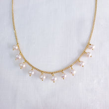 Load image into Gallery viewer, Multi Drop Pearls Necklace