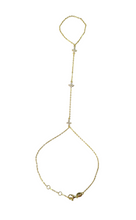 Load image into Gallery viewer, Celeste Hand Chain Bracelet