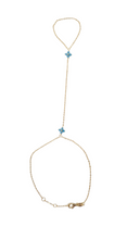 Load image into Gallery viewer, Celeste Hand Chain Bracelet
