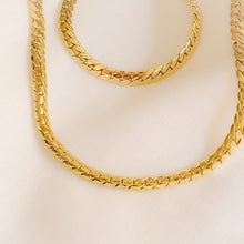 Load image into Gallery viewer, Lola Curb Necklace & Bracelet