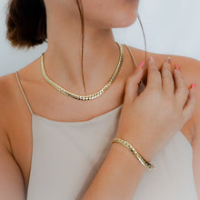 Load image into Gallery viewer, Lola Curb Necklace & Bracelet