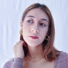 Load image into Gallery viewer, Flat Herringbone Chain Necklace