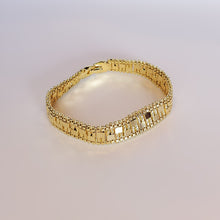 Load image into Gallery viewer, Gold Watch Band Bracelet