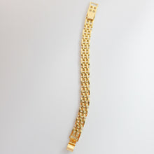 Load image into Gallery viewer, Gold Watch Band Bracelet