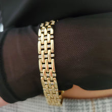 Load image into Gallery viewer, Gold Watch Band Bracelet