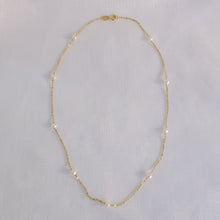 Load image into Gallery viewer, Pearl Station Necklace