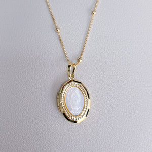 Lady of Guadalupe Locket Necklace
