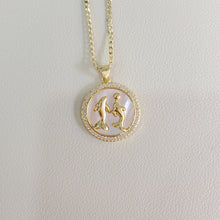 Load image into Gallery viewer, Cosmic Nature Zodiac Sign Necklace
