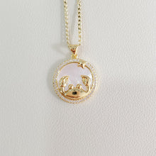 Load image into Gallery viewer, Cosmic Nature Zodiac Sign Necklace
