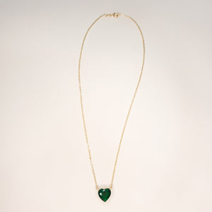 Crystal Heart Shape Necklace