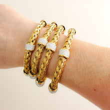 Load image into Gallery viewer, Braided Bangle Bracelet
