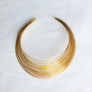 Wire Thread Necklace
