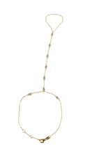 Load image into Gallery viewer, Celeste Hand Chain Bracelet
