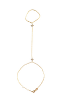 Load image into Gallery viewer, Celeste Hand Chain Bracelet
