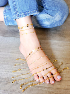 Pearls chain Anklet