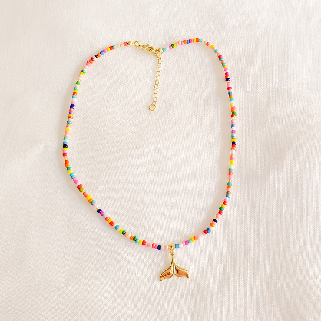 Mermaid Tail Multi-Colored Necklace