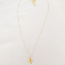 Load image into Gallery viewer, Golden Hand Gesture Charms Necklace
