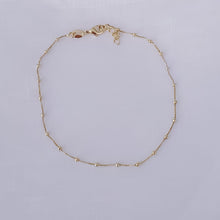 Load image into Gallery viewer, Gold Bubble Chain Anklet
