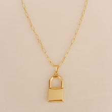 Load image into Gallery viewer, Bold Padlock Necklace
