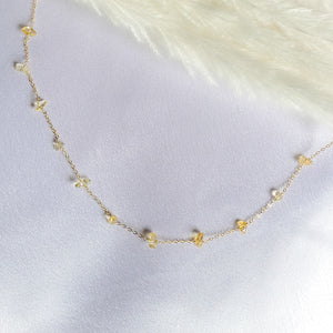 Citrine Crystal Body/Waist Chain Necklace