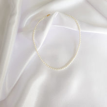 Load image into Gallery viewer, 3 MM Rice Freshwater Pearl Necklace
