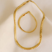 Load image into Gallery viewer, Lola Curb Necklace &amp; Bracelet
