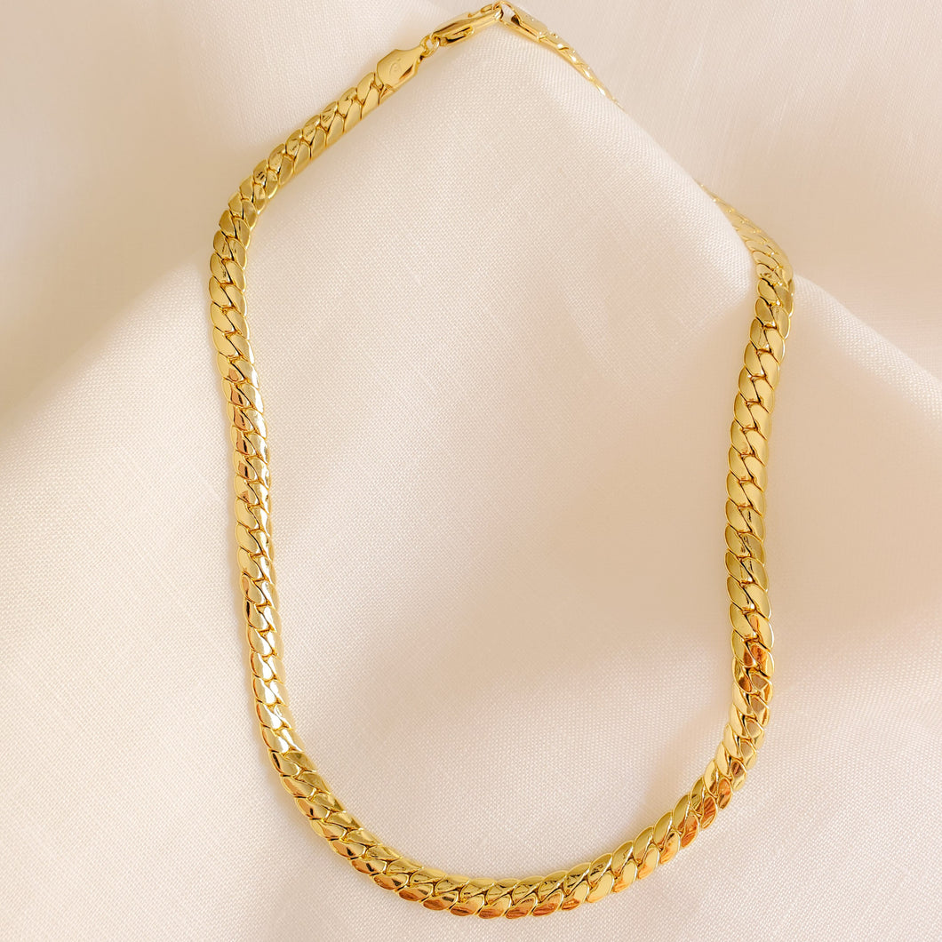 Lola Curb Necklace & Bracelet