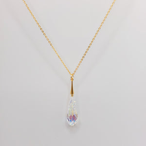 Teardrop Swarovski Crystal Necklace
