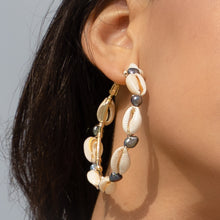 Load image into Gallery viewer, Aloha Hoops Earrings
