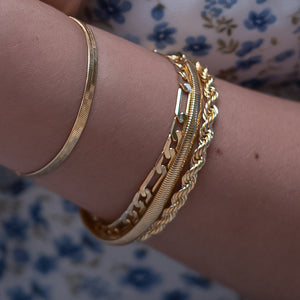 Gold Filled Link Bracelet